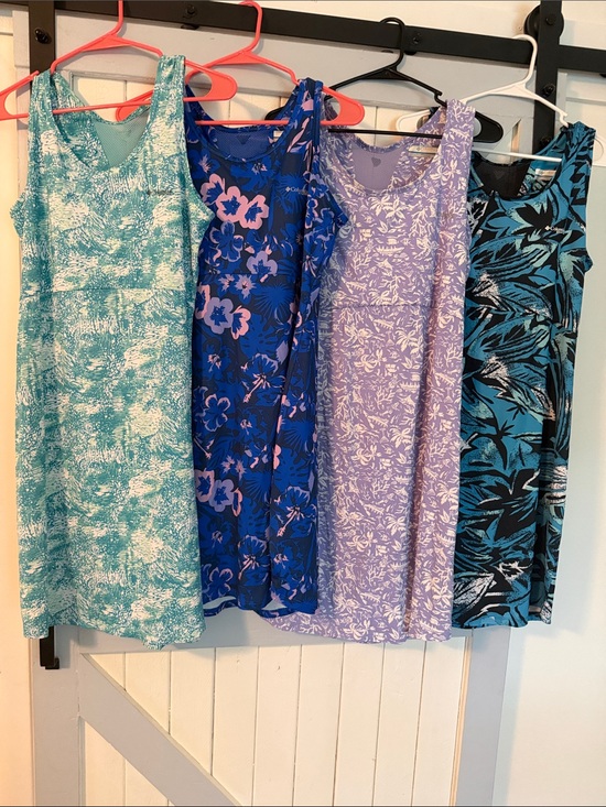 Columbia Dresses & Skirts - Columbia PFG Women's  Dresses - Teal, Blue, Lavender, Turquoise Prints